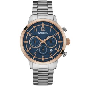 NAUTICA NAI19537G - Herr - 45 mm - Analogt - Quartz - Mineralglas