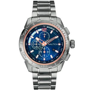 NAUTICA NAI24500G - Herr - 45 mm - Analogt - Quartz - Mineralglas