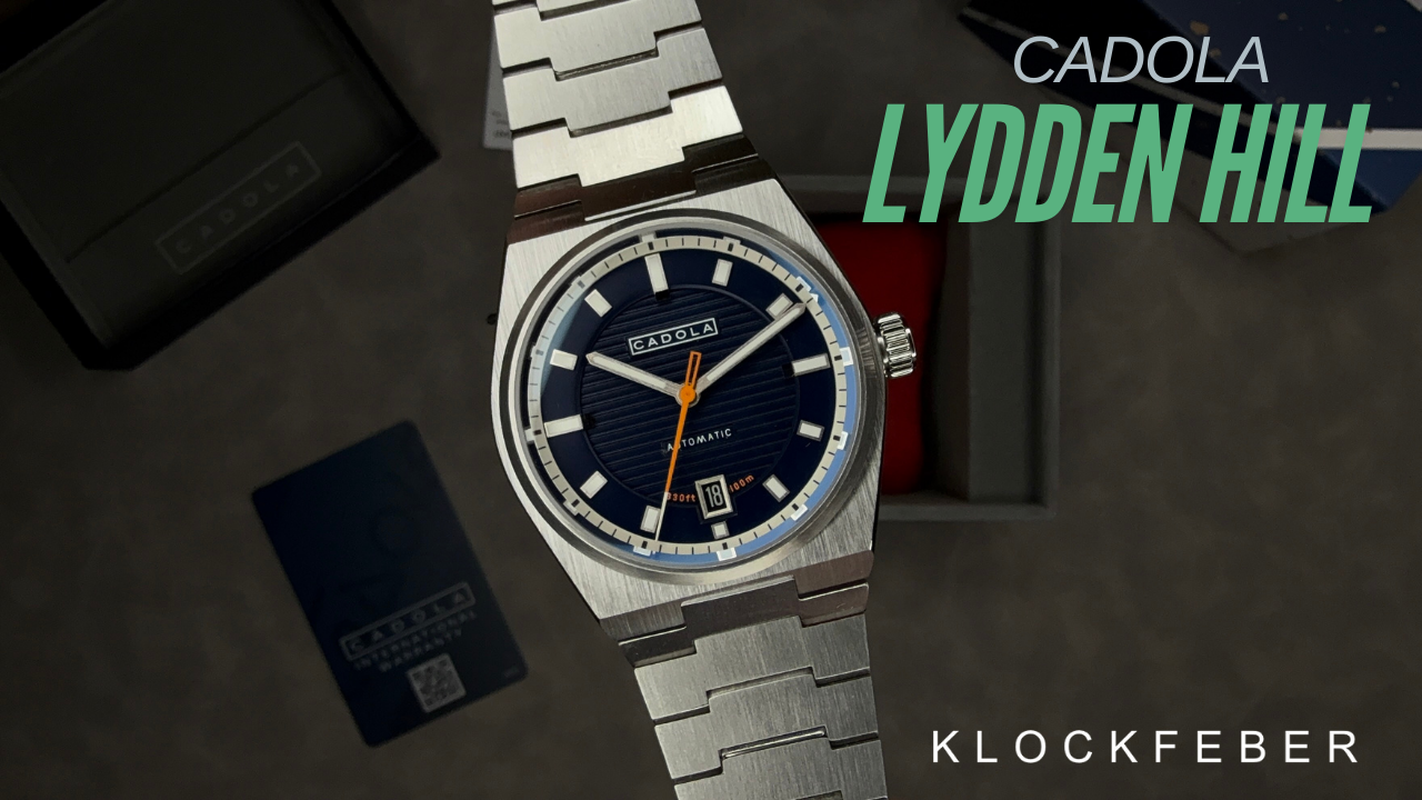 LYDDEN HILL AUTOMATIC Axle Blue CD-1056-22 Review watch