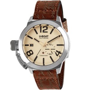 U-BOAT Classic 42 Tungesteno U8892 - Herr - 42 mm - Analogt - Automatiskt - Safirglas