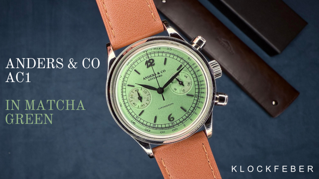 anders & co ac1 review in matcha green klockfeber