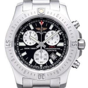 Breitling Colt Chronograph Herrklocka A7338811-BD43-173A Svart/Stål