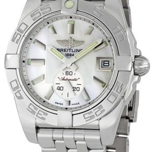 Breitling Damklocka A3733012.A716.376A Galactic 36 Vit/Stål Ø36 mm