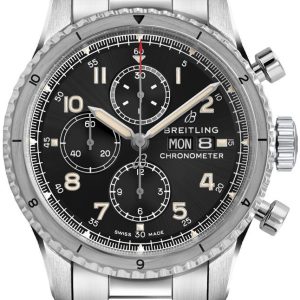 Breitling Herrklocka A13316101B1A1 Aviator 8 B01 Chronograph 43