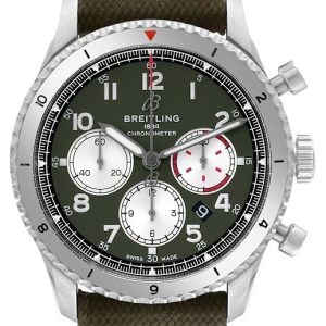 Breitling Herrklocka AB01192A1L1X1 Aviator 8 B01 Chronograph 43