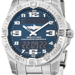 Breitling Herrklocka E79363101C1E1 Professional Aerospace Blå/Titan