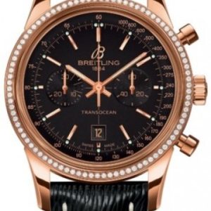 Breitling Transocean Chronograph Damklocka R4131053-BC07-218X-R18BA.1