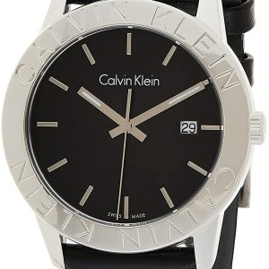 Calvin Klein 99999 Damklocka K7Q211C1 Svart/Läder Ø38 mm