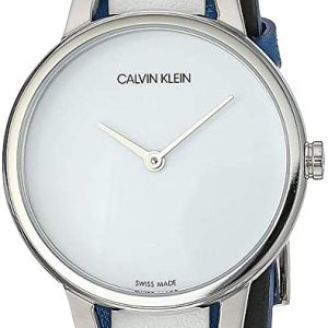 Calvin Klein 99999 Damklocka K9D231VX Vit/Läder Ø32 mm