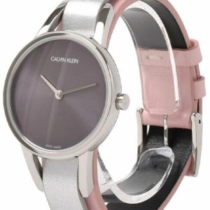 Calvin Klein 99999 Damklocka K9D231ZZ Grå/Läder Ø32 mm