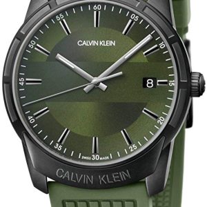 Calvin Klein 99999 Herrklocka K8R114WL Grön/Gummi Ø42 mm