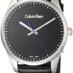 calvin klein 99999 herrklocka k8s211c1 svart/läder ø40 mm