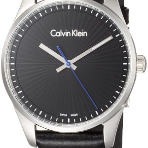 Calvin Klein 99999 Herrklocka K8S211C1 Svart/Läder Ø40 mm