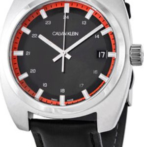 Calvin Klein 99999 Herrklocka K8W311C1 Svart/Läder Ø43 mm