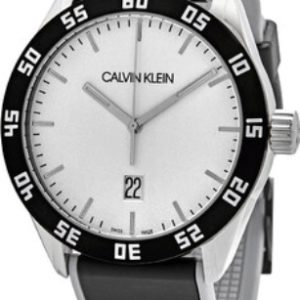 Calvin Klein 99999 Herrklocka K9R31CD6 Silverfärgad/Gummi Ø42 mm