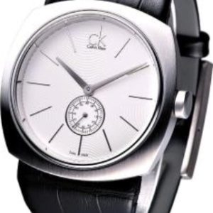 Calvin Klein Basic Damklocka K9712120 Silverfärgad/Läder Ø45 mm