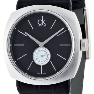 Calvin Klein Basic Herrklocka K9712102 Svart/Läder Ø44 mm