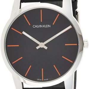 Calvin Klein City Herrklocka K2G211C1 Svart/Läder Ø43 mm