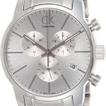 calvin klein city herrklocka k2g27146 silverfärgad/stål ø40 mm