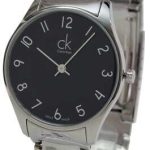 calvin klein classic damklocka k4d2214x svart/stål ø32 mm