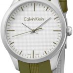 calvin klein color herrklocka k5e51fw6 vit/gummi ø40 mm