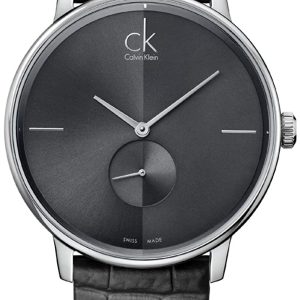 Calvin Klein Damklocka K2Y231C3 Accent Svart/Läder Ø32 mm