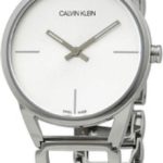 calvin klein damklocka k3g23126 stately silverfärgad/stål ø34 mm