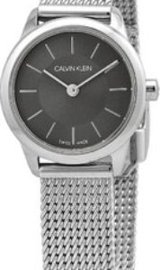 Calvin Klein Damklocka K3M23124 Minimal Svart/Stål Ø24 mm