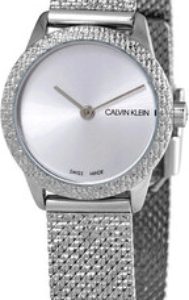 Calvin Klein Damklocka K3M23T26 Minimal Silverfärgad/Stål Ø24 mm