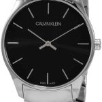 calvin klein damklocka k4d2114v svart/stål ø38 mm