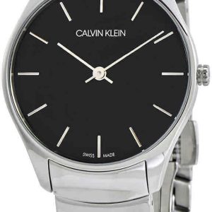 Calvin Klein Damklocka K4D2214V Svart/Stål Ø32 mm