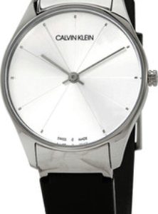 Calvin Klein Damklocka K4D221C6 Silverfärgad/Läder Ø32 mm