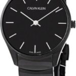 calvin klein damklocka k4d22441 classic svart/stål ø32 mm