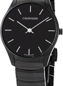 Calvin Klein Damklocka K4D22441 Classic Svart/Stål Ø32 mm