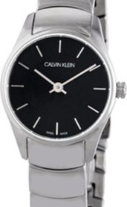 Calvin Klein Damklocka K4D2314V Svart/Stål Ø24 mm