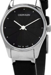 Calvin Klein Damklocka K4D231CY Classic Svart/Läder Ø24 mm