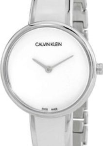 Calvin Klein Damklocka K4E2N116 Vit/Stål Ø30 mm