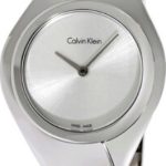 calvin klein damklocka k5n2s126 senses silverfärgad/stål ø27 mm