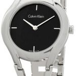 calvin klein damklocka k6r23121 classic svart/stål ø32 mm