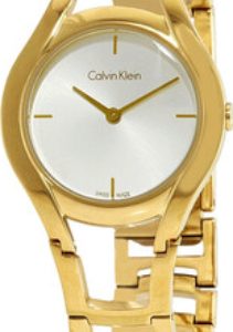 Calvin Klein Damklocka K6R23526 Classic Silverfärgad/Gulguldtonat