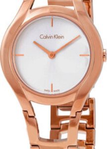 Calvin Klein Damklocka K6R23626 Classic Silverfärgad/Roséguldstonat