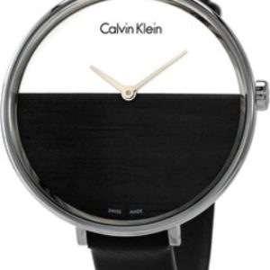 Calvin Klein Damklocka K7A231C3 Round Flerfärgad/Läder Ø38 mm