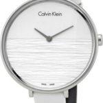 calvin klein damklocka k7a231l6 flerfärgad/läder ø38 mm