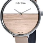 calvin klein damklocka k7a231xh flerfärgad/läder ø38 mm