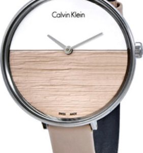 Calvin Klein Damklocka K7A231XH Flerfärgad/Läder Ø38 mm