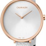 calvin klein damklocka k7a236zz silverfärgad/stål ø38 mm