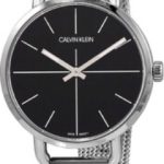 calvin klein damklocka k7b23121 svart/stål ø36 mm