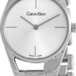 calvin klein damklocka k7l23146 vit/stål ø30 mm