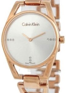 Calvin Klein Damklocka K7L2364T Silverfärgad/Roséguldstonat stål