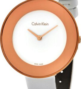 Calvin Klein Damklocka K7N236K2 Vit/Satin Ø38 mm